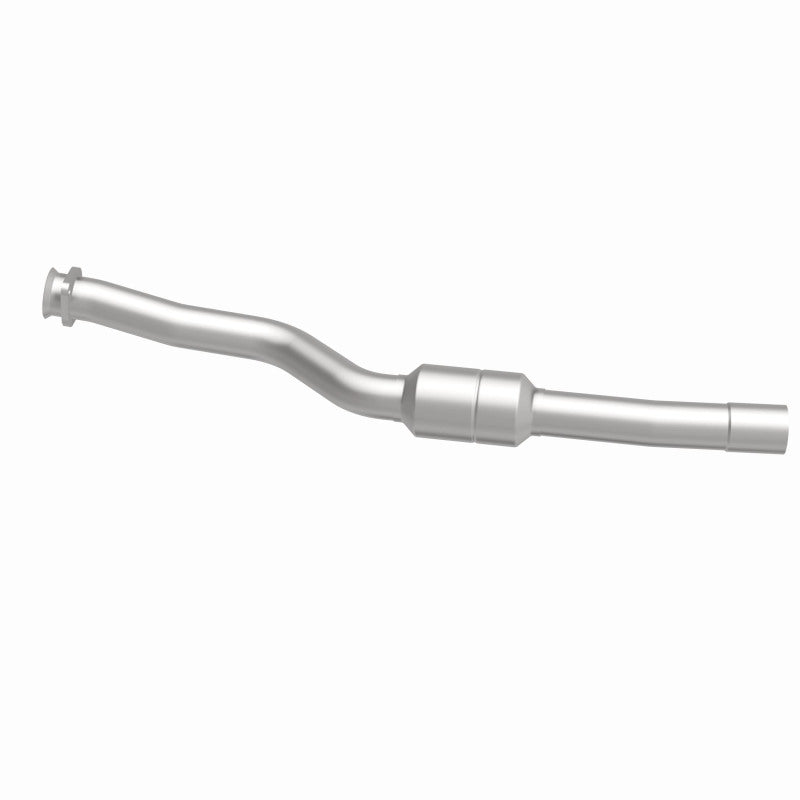 MagnaFlow 49173 oem grade direct-fit catalytic converter, side view of the turntable spin