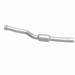 MagnaFlow 49173 oem grade direct-fit catalytic converter, side view of the turntable spin