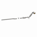 MagnaFlow 52392 oem grade direct-fit catalytic converter, opposite side view of the turntable spin