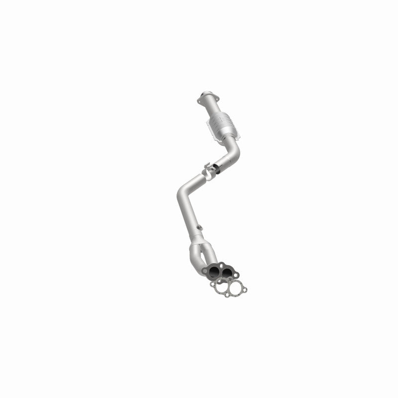 MagnaFlow 23098 hm grade direct-fit catalytic converter, opposite side view of the turntable spin