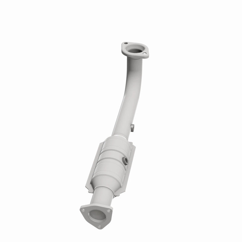 MagnaFlow 51668 oem grade direct-fit catalytic converter, side view of the turntable spin