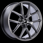 BBS CI-R 20x8.5 5x112 ET32 Platinum Silver Polished Rim Protector Wheel -82mm PFS/Clip Required