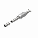 MagnaFlow 23200 hm grade direct-fit catalytic converter, rear view of the turntable spin