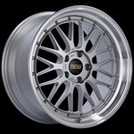 BBS LM 19x11 5x130 ET50 CB71.6 Diamond Silver Center Diamond Cut Lip Wheel