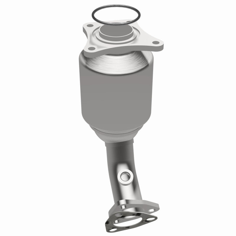 MagnaFlow 49322 oem grade direct-fit catalytic converter, opposite side view of the turntable spin