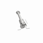 MagnaFlow 5551738 carb direct-fit catalytic converter, opposite side view of the turntable spin