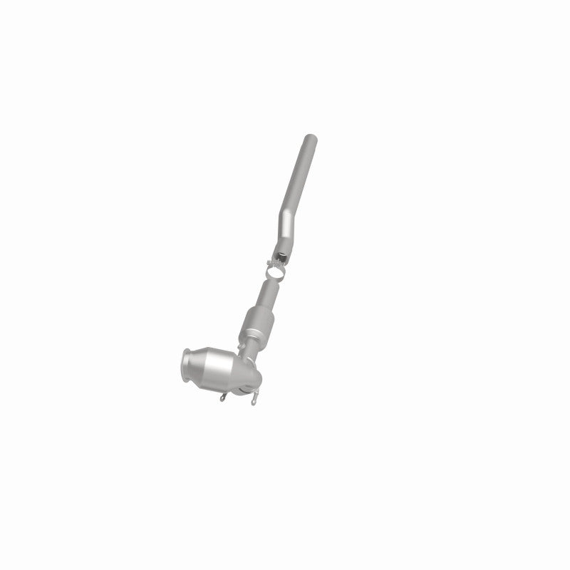 MagnaFlow 52392 oem grade direct-fit catalytic converter, side view of the turntable spin
