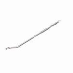 MagnaFlow 52466 oem grade direct-fit catalytic converter, rear view of the turntable spin