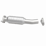 MagnaFlow 23084 hm grade direct-fit catalytic converter, side view of the turntable spin