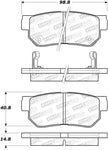 StopTech Street Select Brake Pads