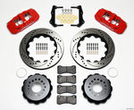 Wilwood AERO4 Rear Kit 14.25in Drilled Red 2006-10 Magnum/Challenger/Charger/300C