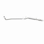 MagnaFlow 52336 oem grade direct-fit catalytic converter, opposite rear three-quarter view of the turntable spin