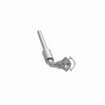 MagnaFlow 4561382 carb direct-fit catalytic converter, opposite side view of the turntable spin