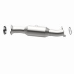 MagnaFlow 4481724 carb direct-fit catalytic converter, side view of the turntable spin