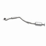 MagnaFlow 49960 oem grade direct-fit catalytic converter, side view of the turntable spin