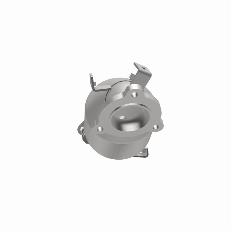 MagnaFlow 49251 oem grade direct-fit catalytic converter, opposite side view of the turntable spin
