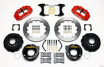 Wilwood Narrow Superlite 4R Rear P-Brk Kit 12.88in Red Chevy 12 Bolt-Spec 3.15in Bearing
