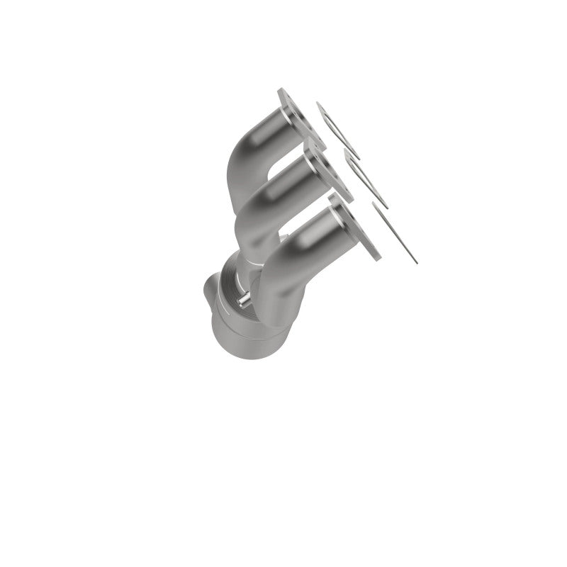 MagnaFlow 49796 oem grade manifold converter, opposite side view of the turntable spin