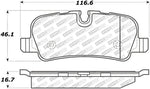 StopTech Street Select Brake Pads - Front/Rear