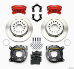Wilwood Forged Dynalite P/S Park Brake Kit Red Mopar/Dana 2.36in Off w/Snap Ring Bearing