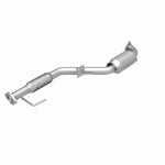 MagnaFlow 24429 hm grade direct-fit catalytic converter, rear view of the turntable spin
