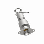 MagnaFlow 52855 oem grade direct-fit catalytic converter, opposite side view of the turntable spin