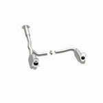 MagnaFlow 24950 hm grade direct-fit catalytic converter, opposite side view of the turntable spin