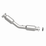 MagnaFlow 551753 carb direct-fit catalytic converter, side view of the turntable spin