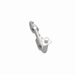 MagnaFlow 5582626 carb direct-fit catalytic converter, opposite side view of the turntable spin