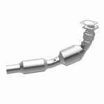 MagnaFlow 49938 oem grade direct-fit catalytic converter, opposite side view of the turntable spin