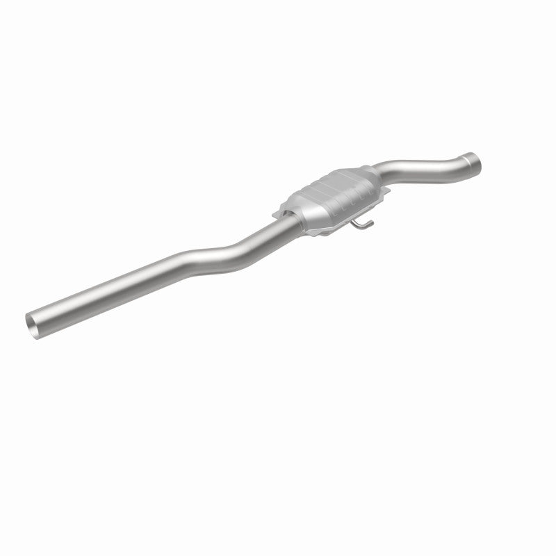 MagnaFlow 93276 epa direct-fit catalytic converter, rear view of the turntable spin