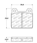 StopTech Street Touring 75-95 Alfa Romeo 2000 Spider/Graduate/Veloce Front Brake Pads