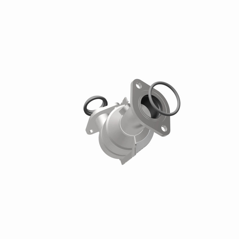 MagnaFlow 24931 hm grade direct-fit catalytic converter, opposite side view of the turntable spin