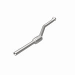 MagnaFlow 24520 hm grade direct-fit catalytic converter, rear view of the turntable spin