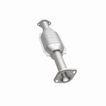MagnaFlow 49570 oem grade direct-fit catalytic converter, opposite side view of the turntable spin