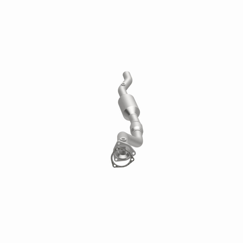 MagnaFlow 5461400 carb direct-fit catalytic converter, opposite side view of the turntable spin