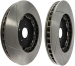 StopTech 09-11 Nissan GT-R Front Slotted Bare Iron 380x34mm AeroRotor Kit Pair