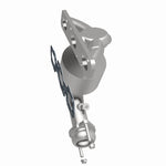 MagnaFlow 49376 oem grade manifold converter, side view of the turntable spin