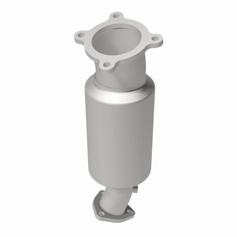 MagnaFlow 5561163 carb direct-fit catalytic converter, opposite side view of the turntable spin