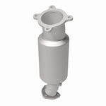 MagnaFlow 5561163 carb direct-fit catalytic converter, opposite side view of the turntable spin