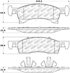 StopTech Street Select Brake Pads - Rear