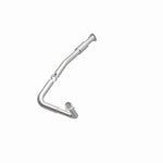 MagnaFlow 52052 oem grade direct-fit catalytic converter, opposite front three-quarter view of the turntable spin