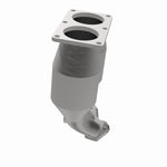 MagnaFlow 23549 hm grade direct-fit catalytic converter, side view of the turntable spin