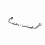 MagnaFlow 52559 oem grade direct-fit catalytic converter, opposite rear three-quarter view of the turntable spin