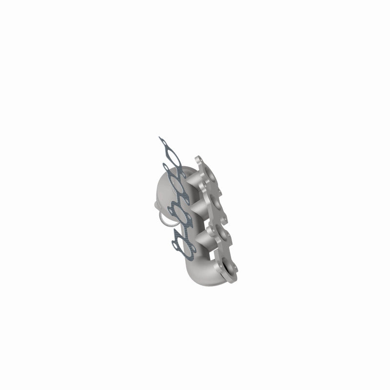 MagnaFlow 49340 oem grade manifold converter, opposite side view of the turntable spin
