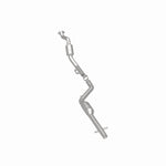 MagnaFlow 24008 hm grade direct-fit catalytic converter, rear three-quarter view of the turntable spin