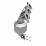 MagnaFlow 50756 hm grade manifold converter, side view of the turntable spin