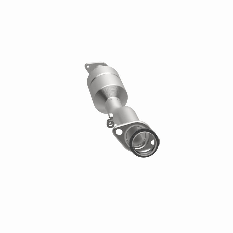 MagnaFlow 52272 oem grade direct-fit catalytic converter, opposite side view of the turntable spin