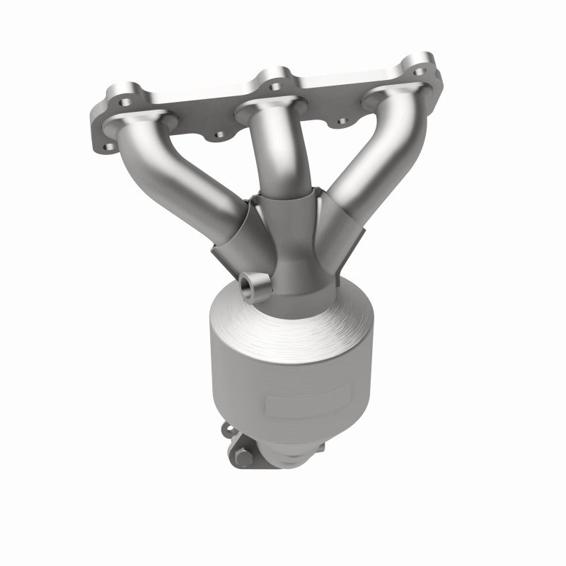 MagnaFlow 50756 hm grade manifold converter, opposite side view of the turntable spin