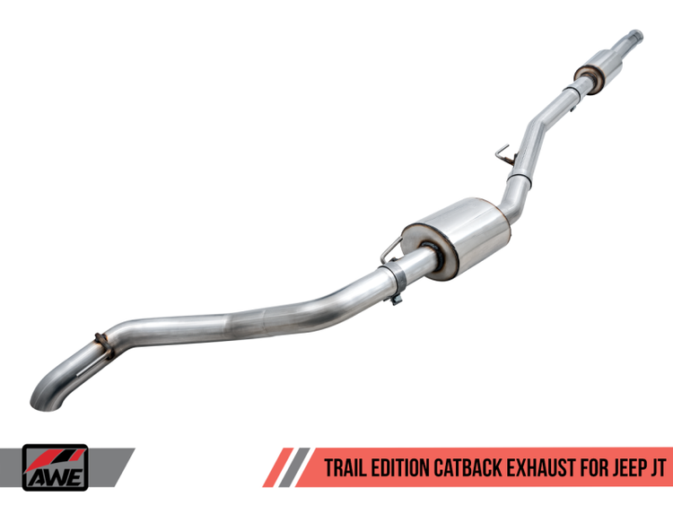 AWE Trail Edition Catback Exhaust for Jeep JT 3.6L 2020-2021